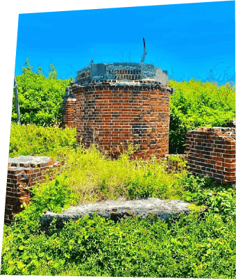 津堅島灯台跡の画像